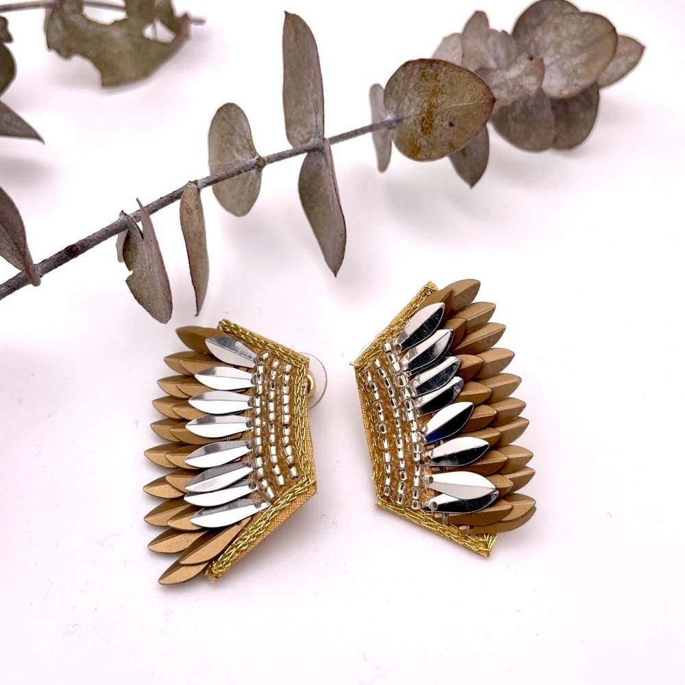 Wing earrings